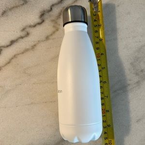 White -logo Water bottle